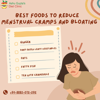 Reduce Menstrual Cramps and Bloating