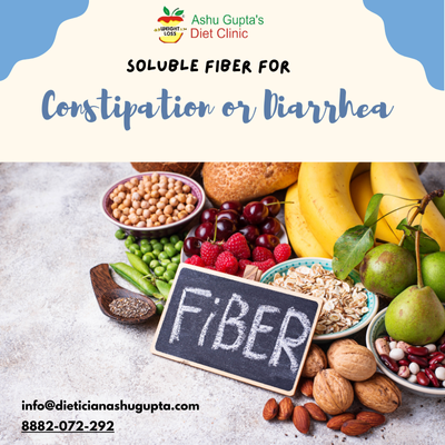 Soluble Fiber for Constipation or Diarrhea